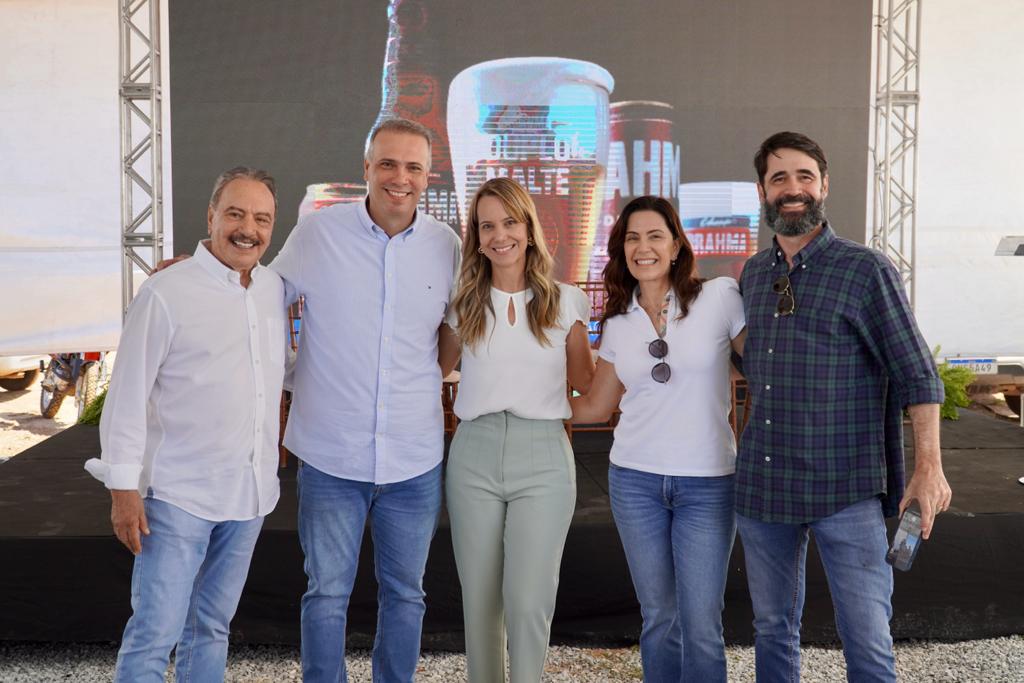 Início da obra de R$ 30 milhões do Grupo ReGra em Goianésia consolida Leonardo Menezes como prefeito das grandes indústrias