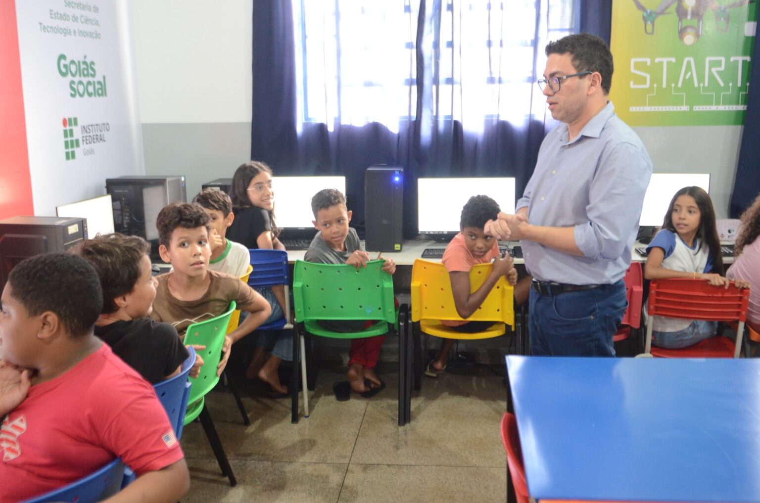 Robótica e tecnologia: Goiás Social abre mais de mil vagas para cursos gratuitos em 21 cidades