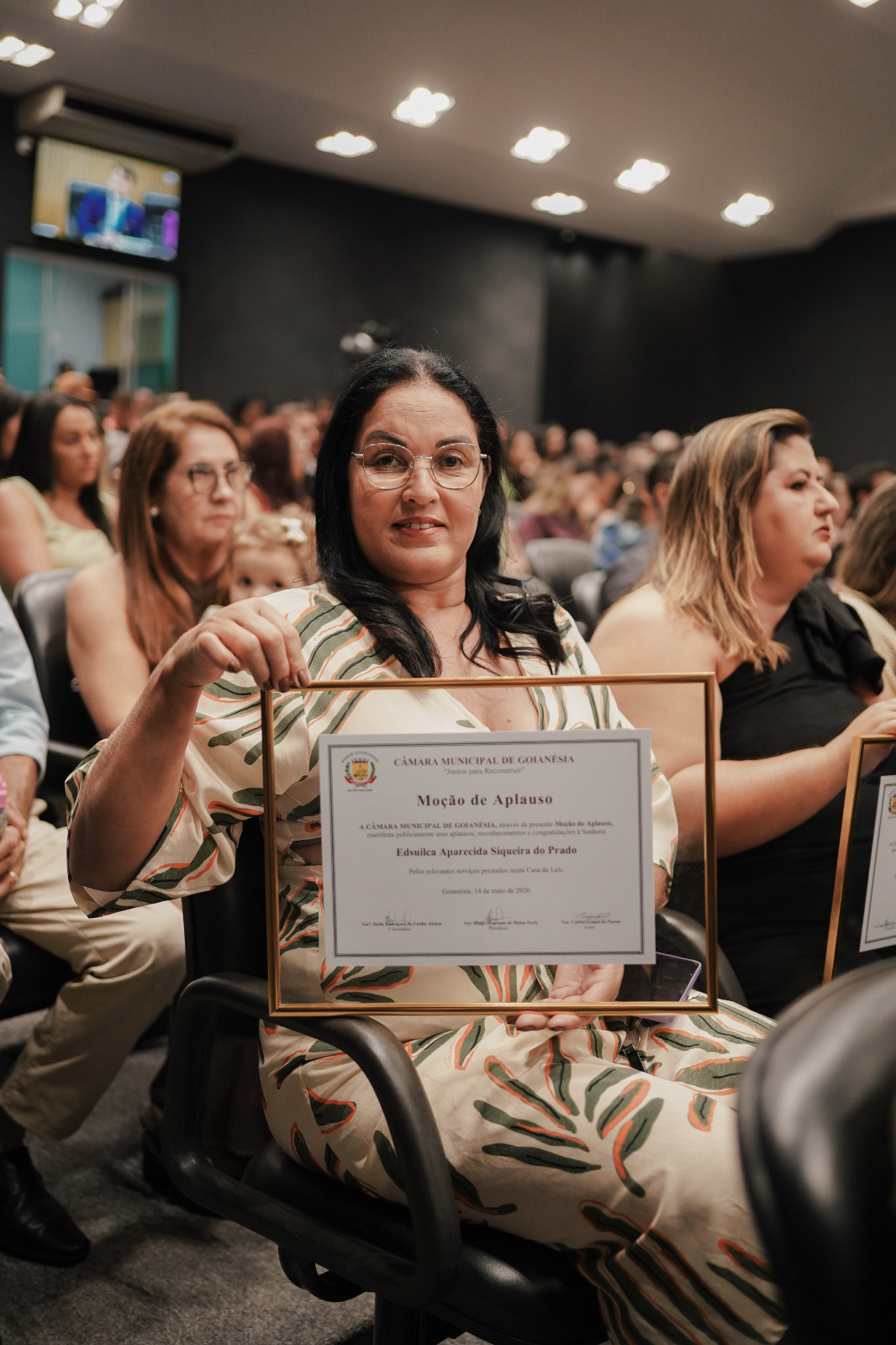 Câmara de Goianésia realiza noite de gala e homenageia personalidades pelo Dia do Trabalhado